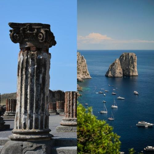 Pompeii and Capri