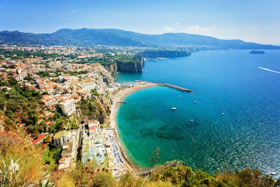 Sorrento with Olive oil and Limoncello Factory